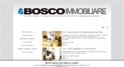 Desktop Screenshot of boscoimmobiliare.it